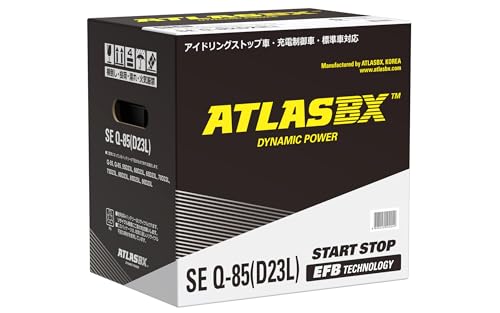 ATLASBX ( アトラス ) 国産車バッテリー アイドリングストップ車用 [ EFB Technology ]Q-85(D23L)